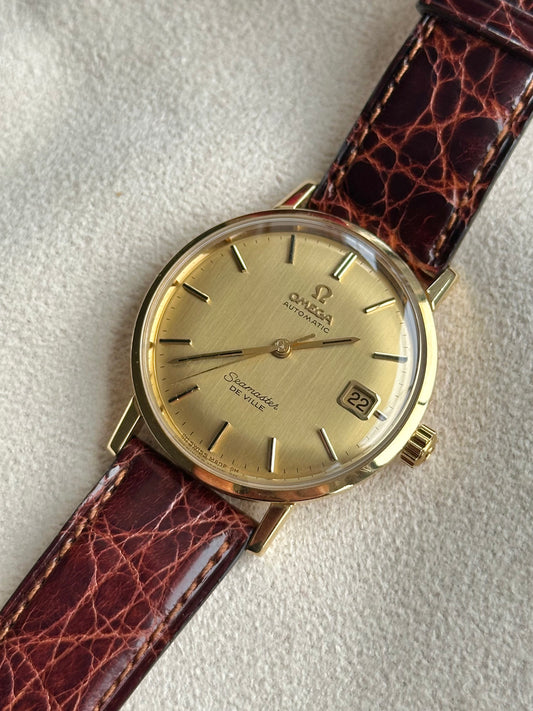 Omega Seamaster De Ville 18ct Gold Cased Automatic Watch, 1960’s - Serviced